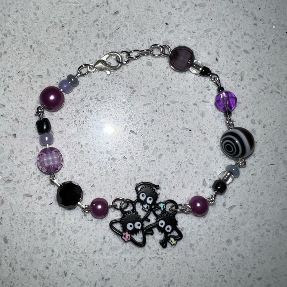 handmade goth/lolita/coquette adjustable bracelets - Picture 4 of 5